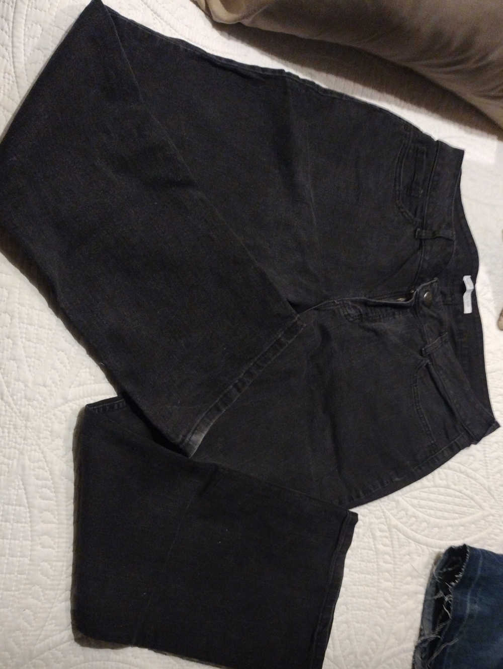 Riders by Lee Women's Straight Leg Black Jeans